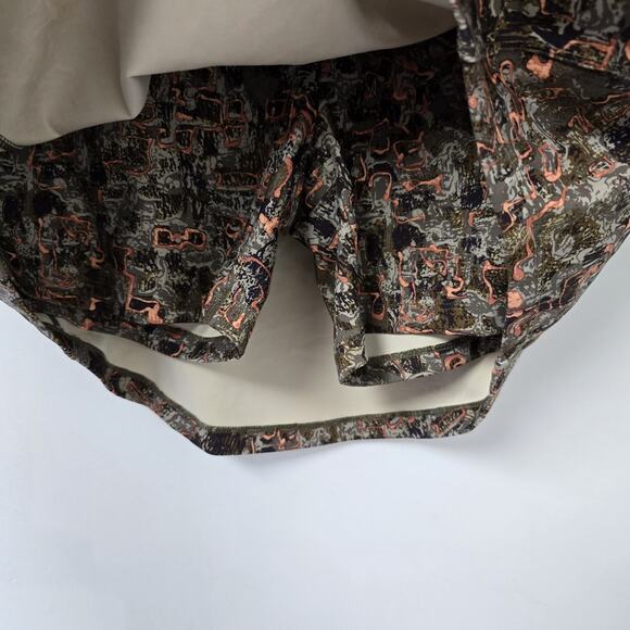 Royal Robbins Skort Size M Trim Fit Jammer Inner Shorts Geometric Hiking Stretch - Picture 5 of 8